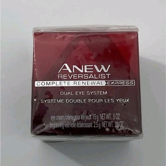 Avon Anew Reversalist Complete Renewal Express Dual Eye System .5 oz Sealed - Picture 1 of 6